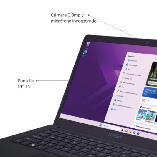 X-VIEW NOVABOOK V3 14" 128GB 4 RAM DARK X-VIEW NOVABOOK V3 14" 128GB 4 RAM DARK