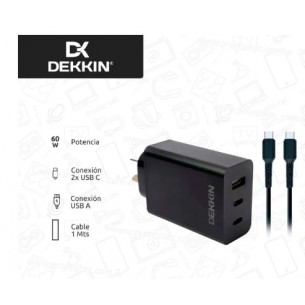 DEKKIN KIT CARGADOR KIT-073... 2