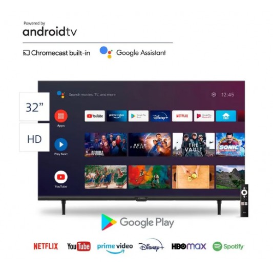 BGH LED 32" B-3225S5A ANDROID TV HD...