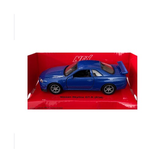 MATTEL WELLY NISSAN SKYLINE GT-R R34...