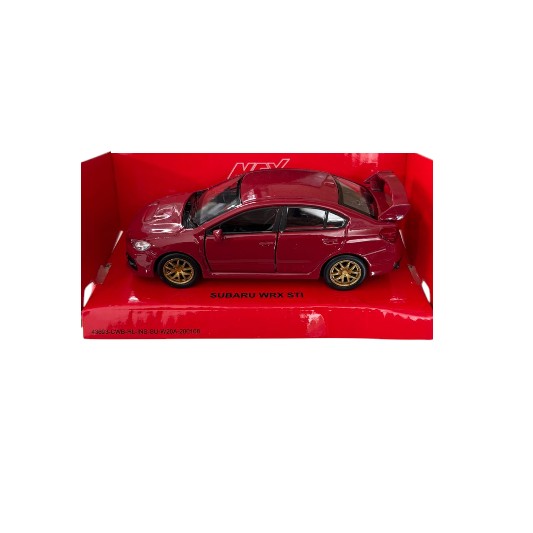 MATTEL WELLY SUBARU WRX STI ROJO...
