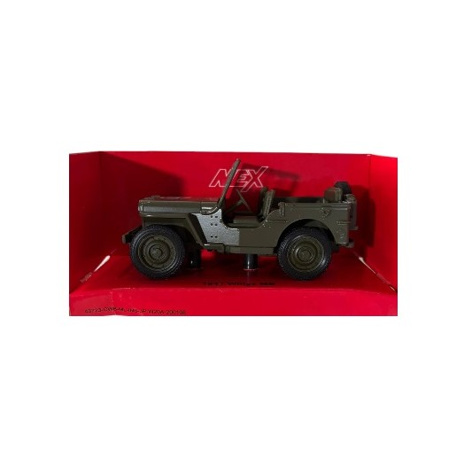 MATTEL WELLY JEEP WILLYS MB VERDE...