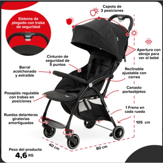 BEBESIT COCHECITO DE PASEO 1250-A...