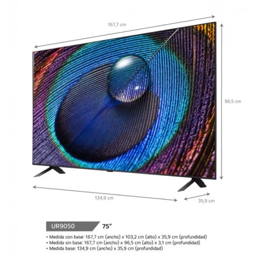 LG LED TV 75" 75UR9050PSJ SMART TV...