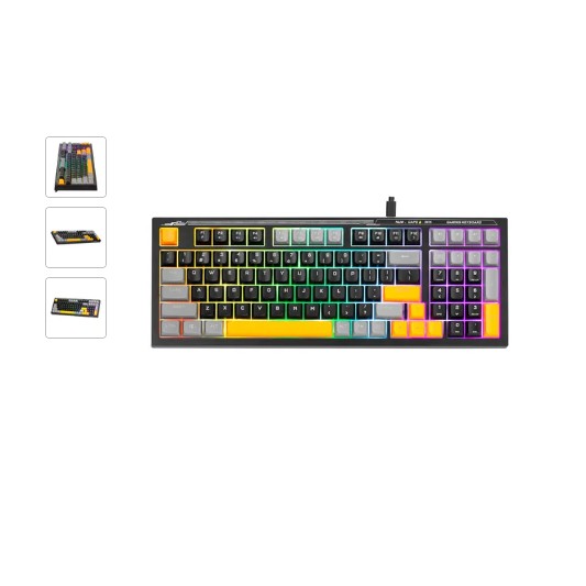 MARVO TECLADO GAMER MV-54-K638A-NE... MARVO TECLADO GAMER MV-54-K638A-NE...