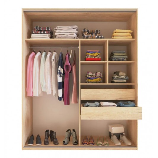 DELOS ROPERO DL-360RNN 2 PTAS CORREDIZAS