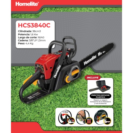 HOMELITE MOTOSIERRA MOD.HCS-3840C...