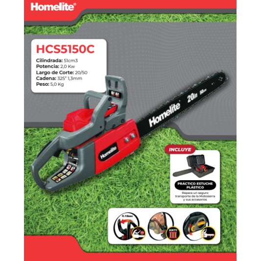 HOMELITE MOTOSIERRA MOD.HCS-5150C...