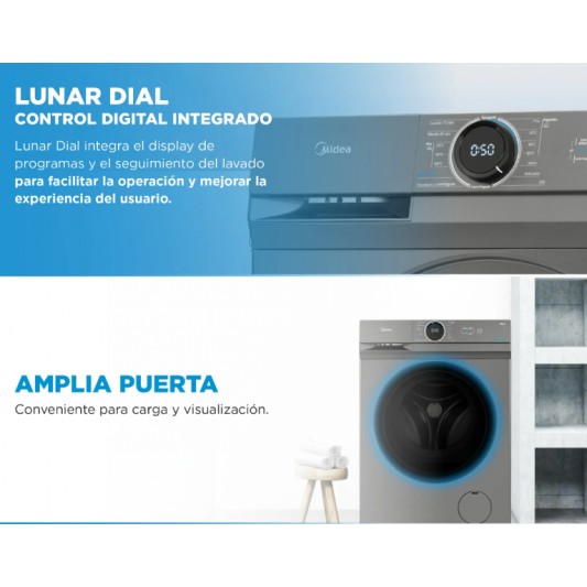 MIDEA LAVARROPAS MF-100W60/T-A01 6KG... MIDEA LAVARROPAS MF-100W60/T-A01 6KG...
