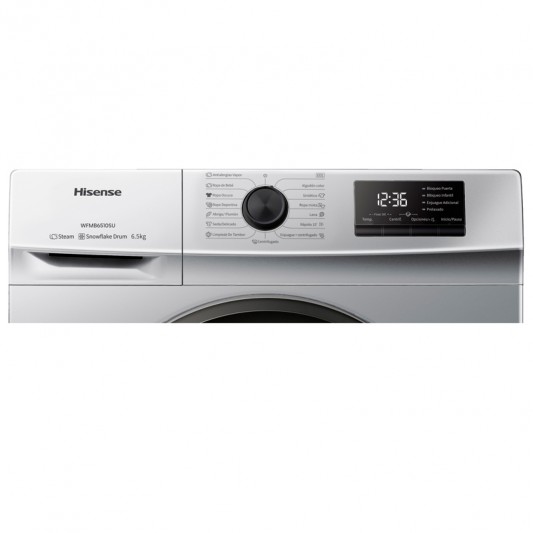 HISENSE LAVARROPAS WFMB6510SU FRONTAL...