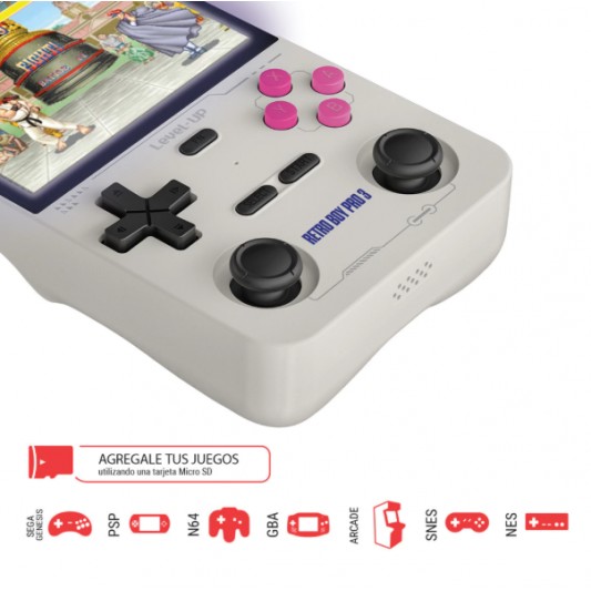 LEVEL UP RETRO BOY PRO 3 PORTATIL