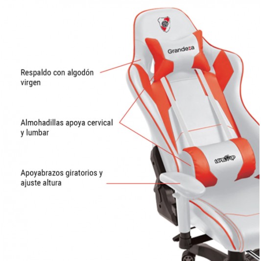 LEVEL UP SILLA GAMER APOLO LA MAQUINA