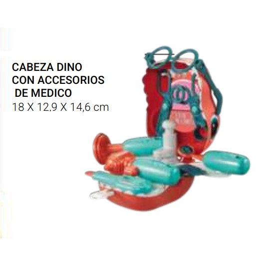 BLOWER VALIJA CABEZA DINO CON...