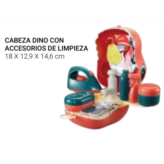 BLOWER VALIJA CABEZA DINO CON...