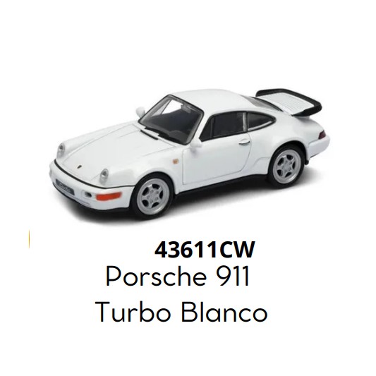 MATTEL WELLY 1:34 PORSCHE 911 TURBO...
