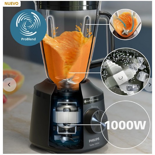 PHILIPS LICUADORA HR-2260/90 TURBO...