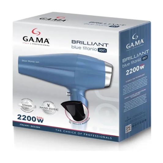 GA.MA SECADOR DE CABELLOS BRILLIANT...