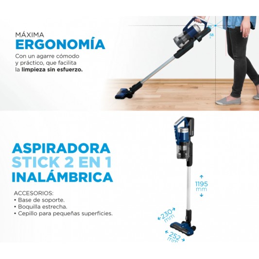 MIDEA ASPIRADORA VS-UO16WAR1 STICK...