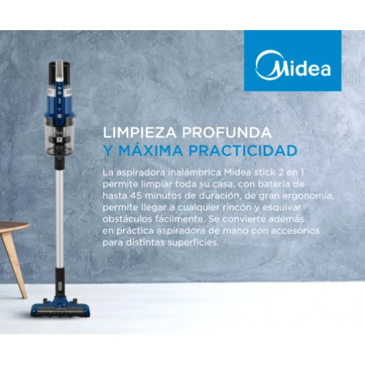 MIDEA ASPIRADORA VS-UO16WAR1 STICK...