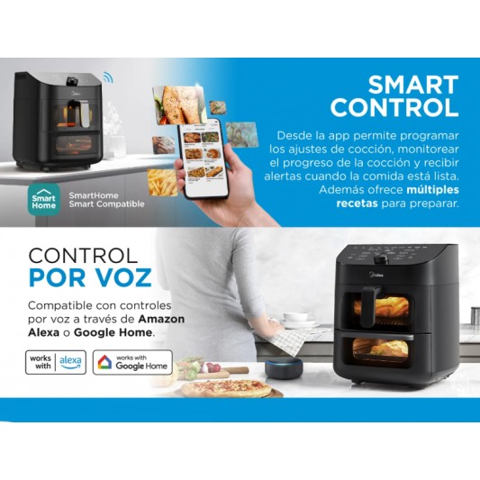 MIDEA FREIDORA AF-D211BAR1 AIR FRYER...