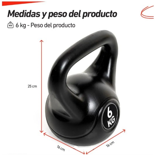 RANDERS PESA RUSA KET-006 PVC 6KG