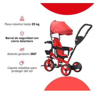 BEBESIT TRICICLO PREMIUM...