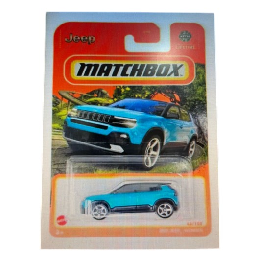 AUTITO JEEP AVENGER MATTEL MATCHBOX 2023 AUTITO JEEP AVENGER MATTEL MATCHBOX 2023
