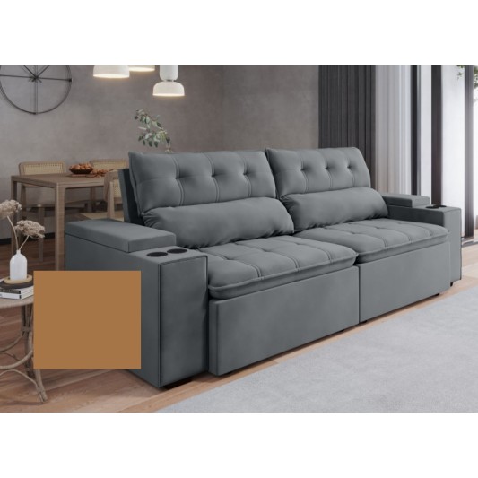 BEX´S SOFA ROYAL 3L C/2 TC PANA MARRON BEX´S SOFA ROYAL 3L C/2 TC PANA MARRON