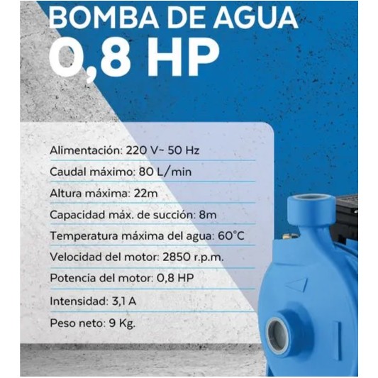 GAMMA BOMBA CENTRIFUGA G-2787AR PERIF...