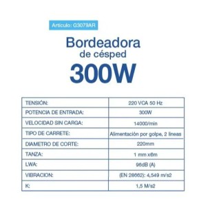 GAMMA BORDEADORA G-3079... 2