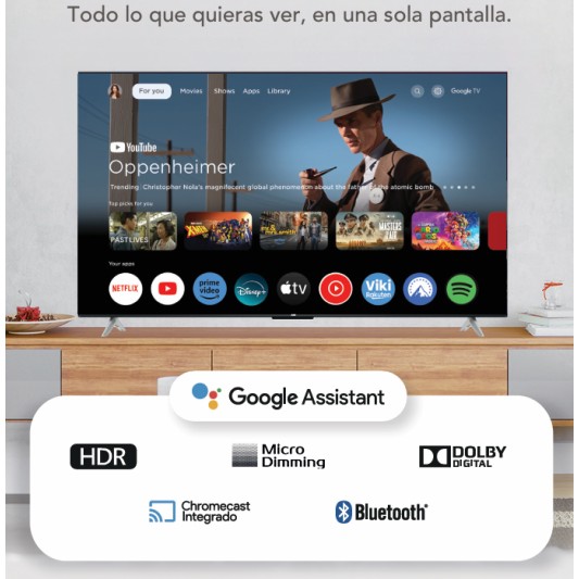 R.C.A. TV LED 43" R-43LG100-F GOOGLE...