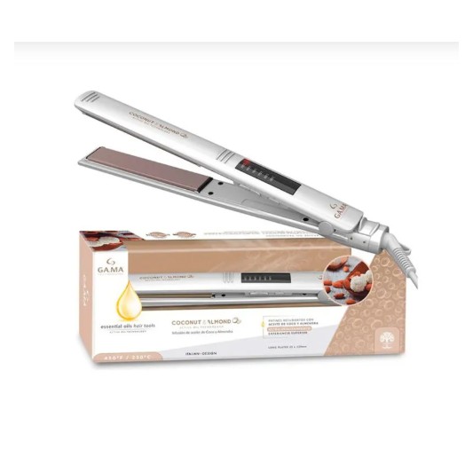 GA.MA PLANCHA P/CABELLOS ELEGANCE LED...