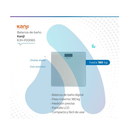 KANJIHOME BALANZA DE BAÑO...