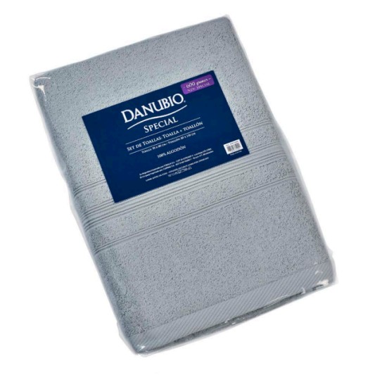 DANUBIO SET TOALLA Y TOALLON ESPECIAL...