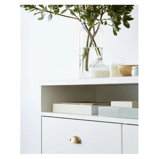 SILCAR COMODA VINTA 1200MM TAPA BLANCO