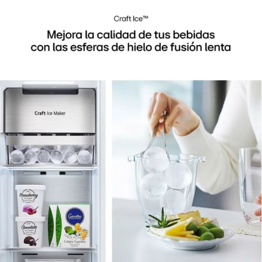 LG HELADERA SIDE BY SIDE GS-66SXSC...