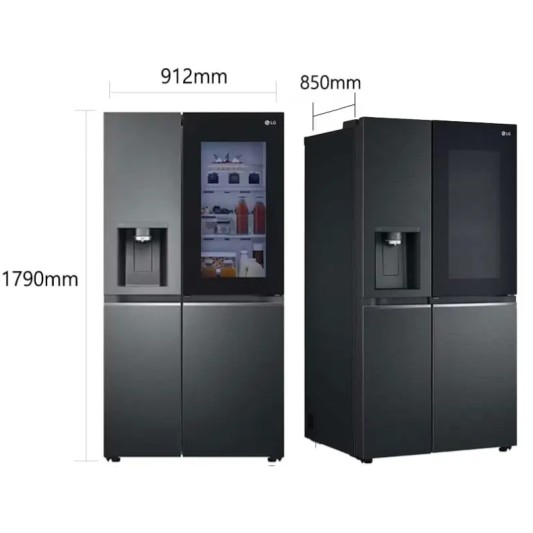 LG HELADERA SIDE BY SIDE GS-77SXTC...