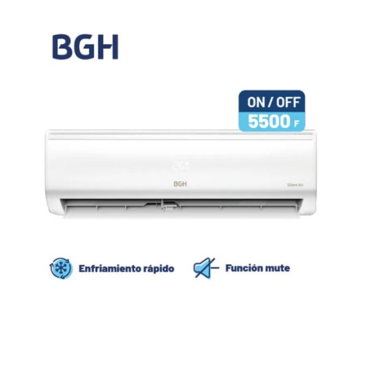 BGH SILENT AIR AIRE ACONDICIONADO...