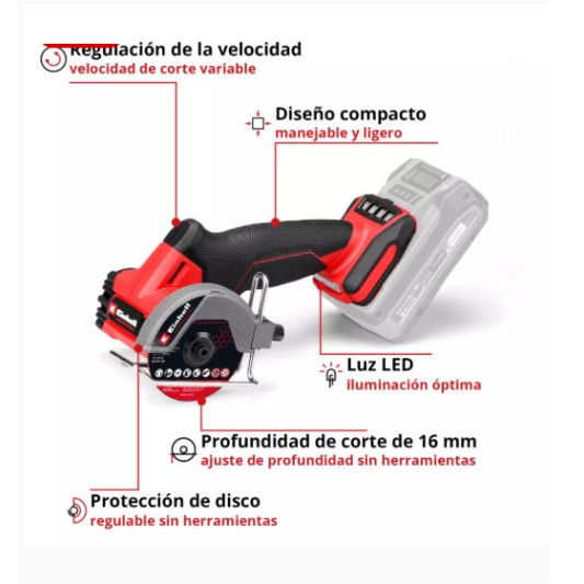 EINHELL ESMERIL/AMOLADORA ANGULAR...