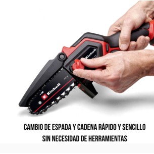 EINHELL MINI MOTOSIERRA... 2