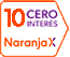 Naranja X sin interés