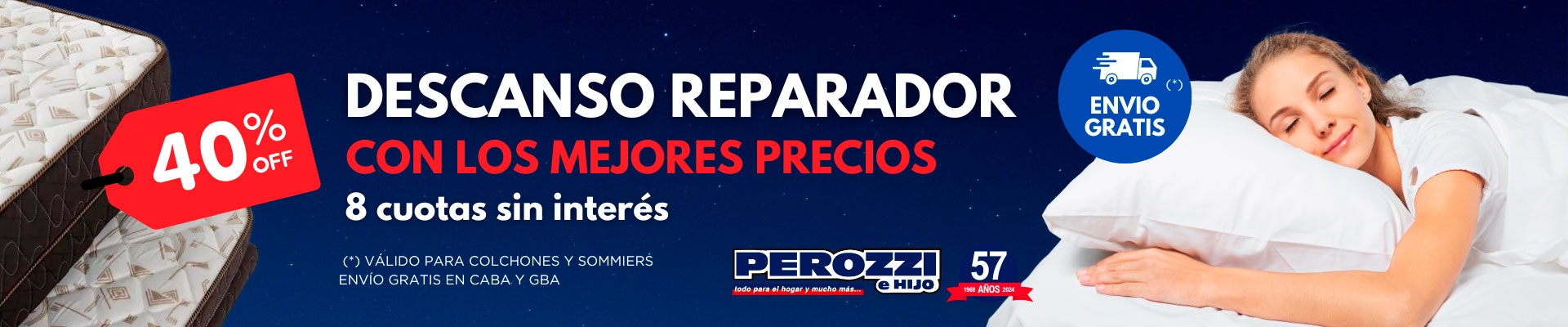 Colchones en Perozzi