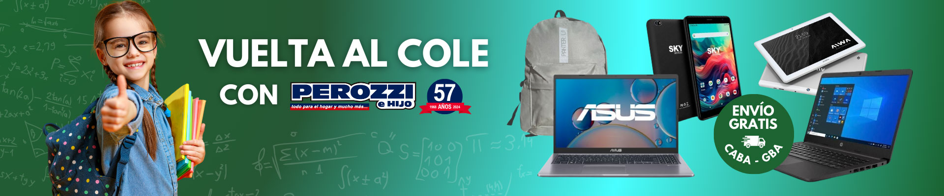 Vuelta al cole en Perozzi