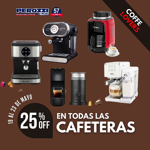 Cafeteras en Perozzi