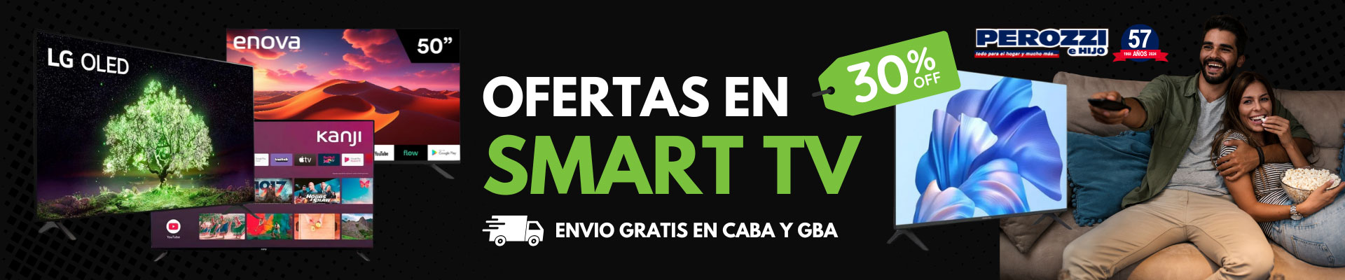 Smart TV en Perozzi