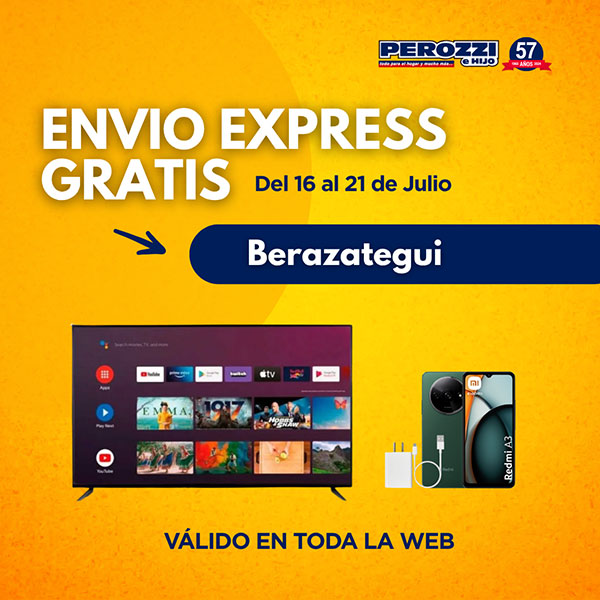 Envío express gratis en Perozzi