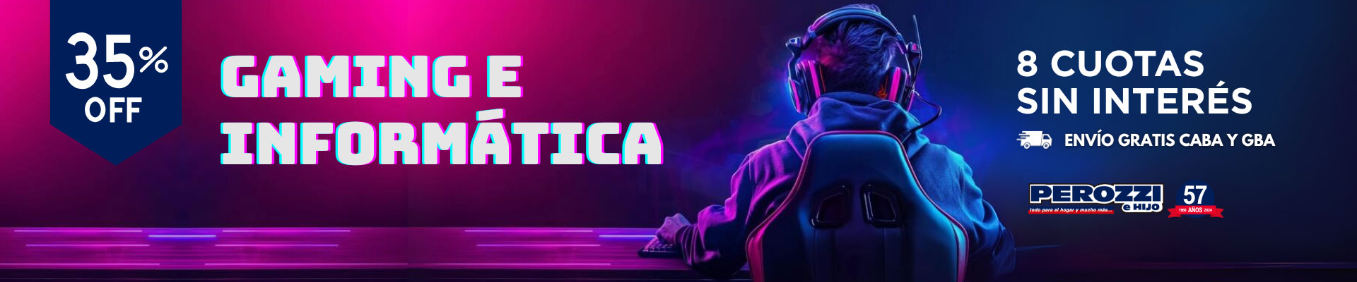 Gaming e Informática en Perozzi