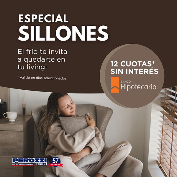Especial Sillones en Perozzi