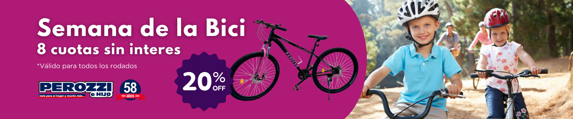 Semana de la Bici en Perozzi