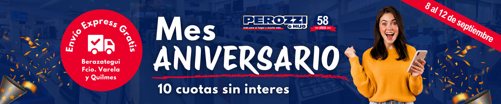 Mes aniversario en Perozzi